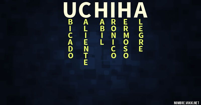 Acróstico uchiha
