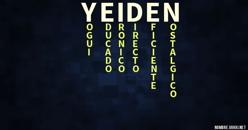 Acróstico yeiden