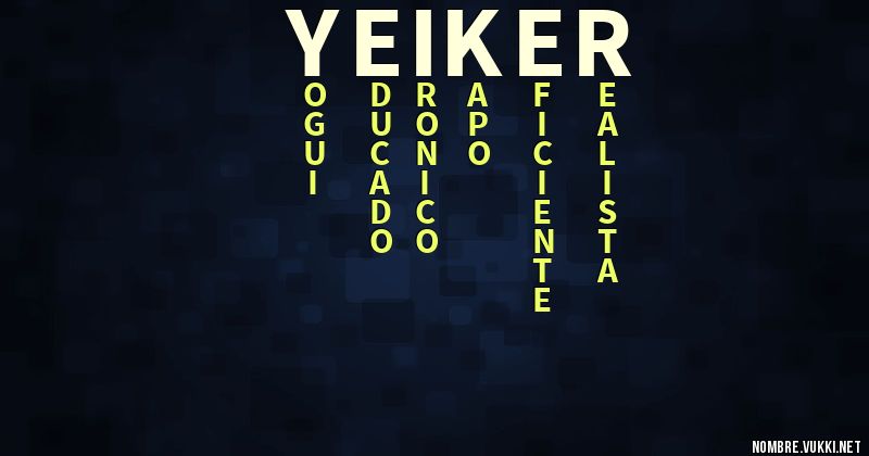 Acróstico yeiker