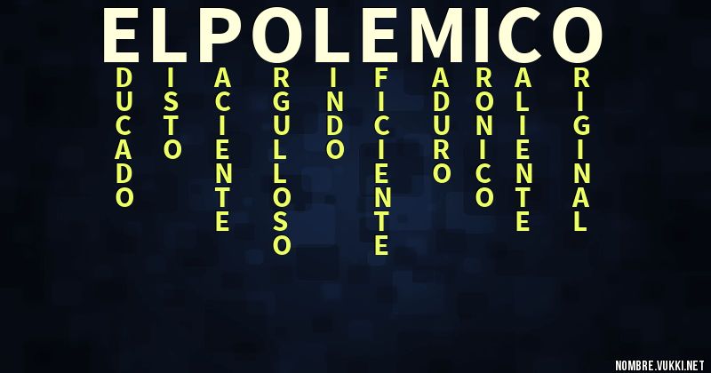 Acróstico el polemico