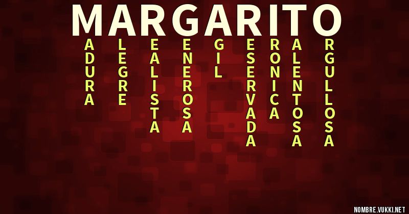 Acróstico margarito