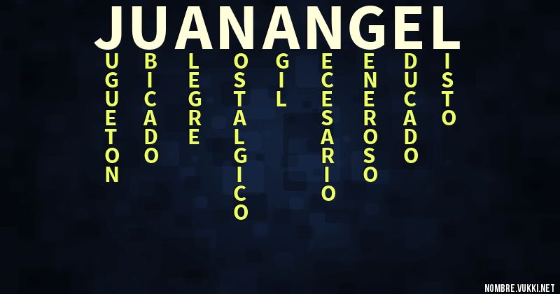 Acróstico juan angel
