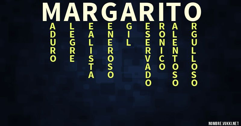 Acróstico margarito
