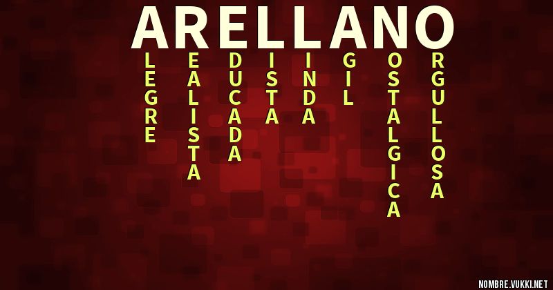 Acróstico arellano
