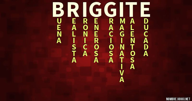 Acróstico briggite