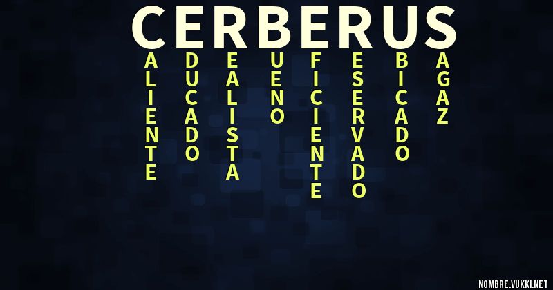Acróstico cerberus