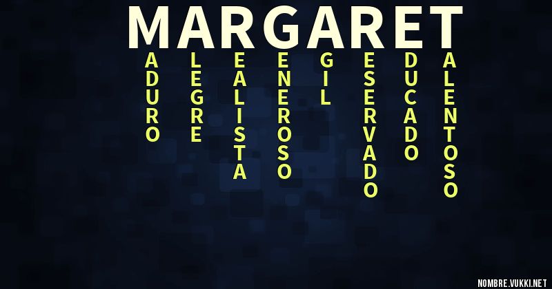 Acróstico margaret