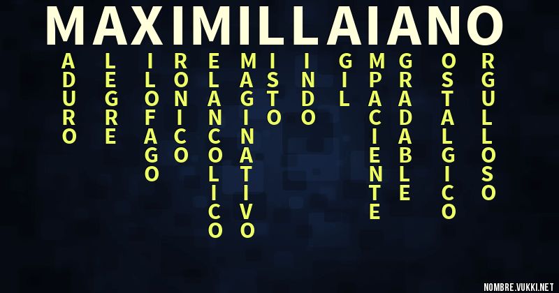 Acróstico maximillaiano