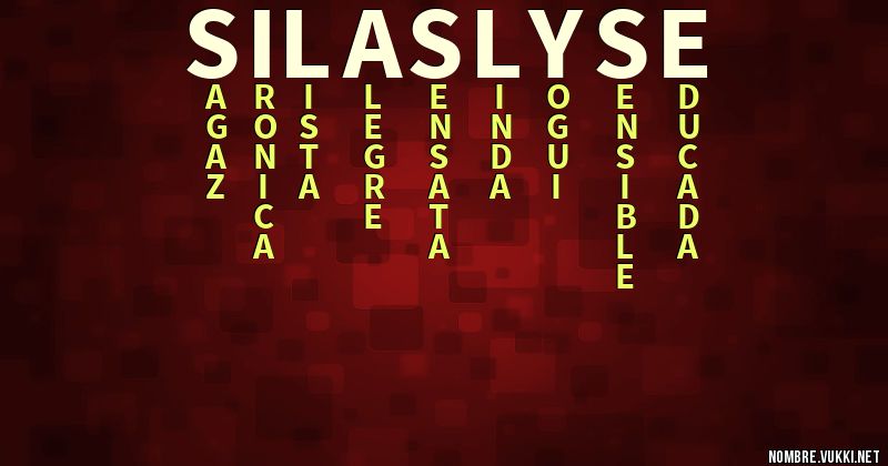 Acróstico silas lyse