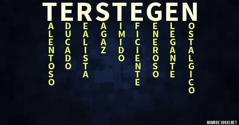 Acróstico ter stegen