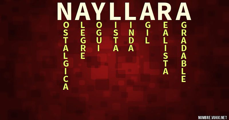 Acróstico nayllara