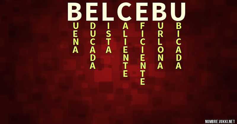 Acróstico belcebu