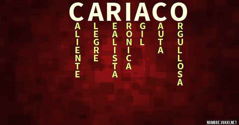 Acróstico cariaco