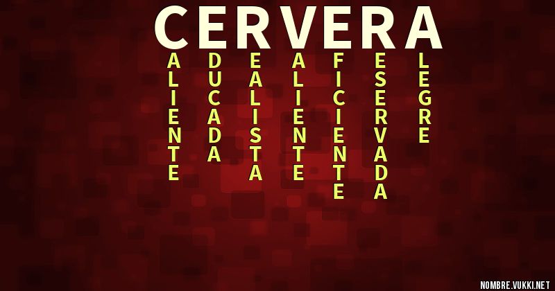 Acróstico cervera