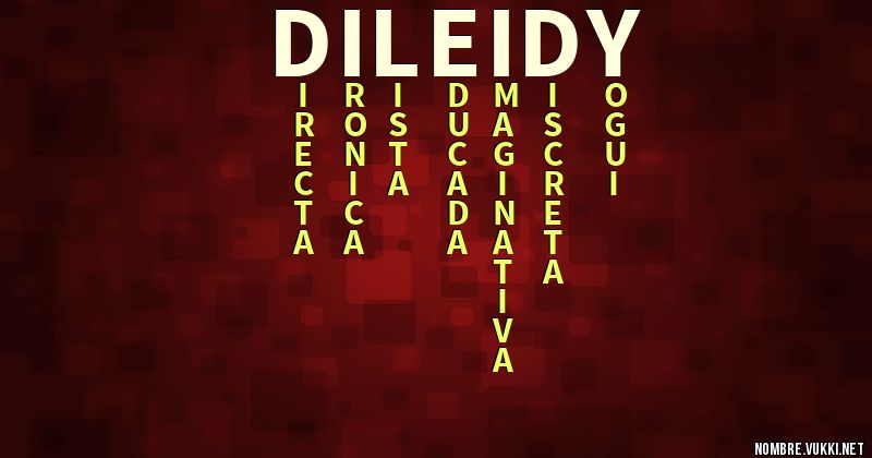 Acróstico dileidy