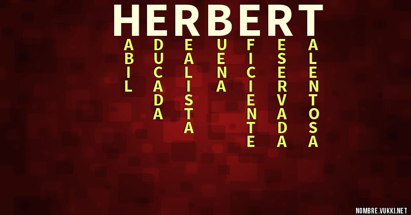 Acróstico herbert