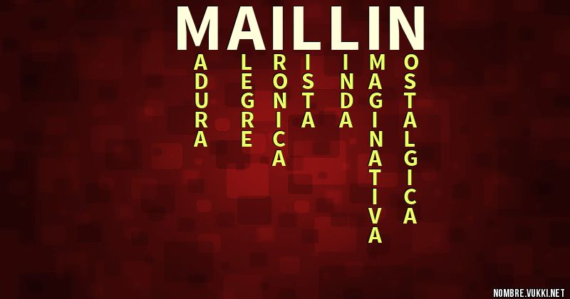 Acróstico maillin