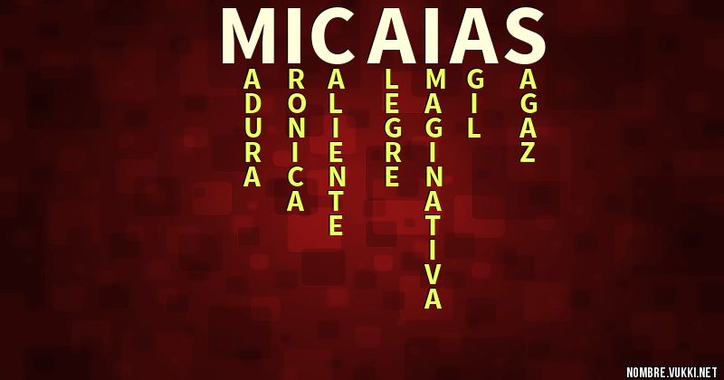 Acróstico micaias