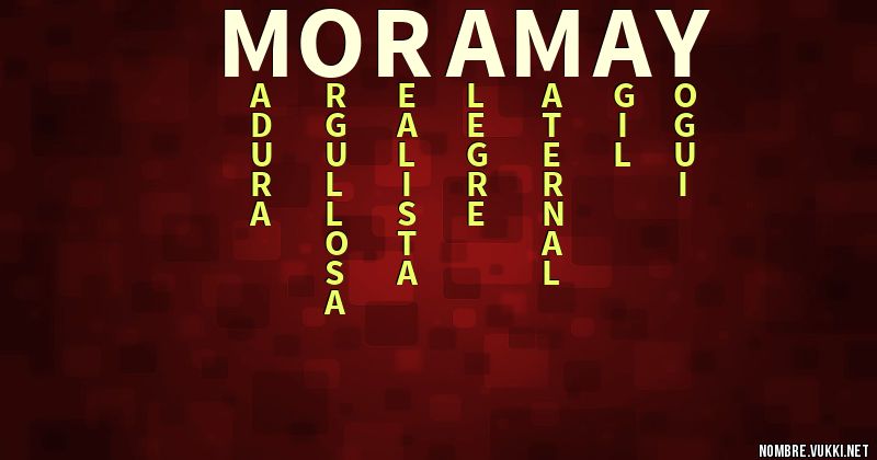 Acróstico moramay