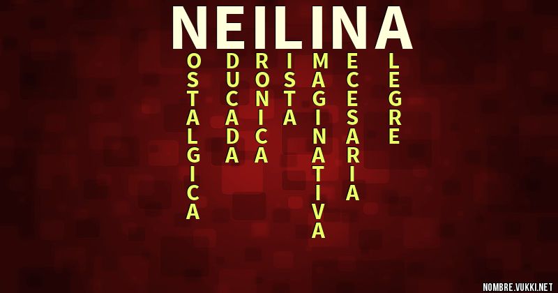 Acróstico neilina