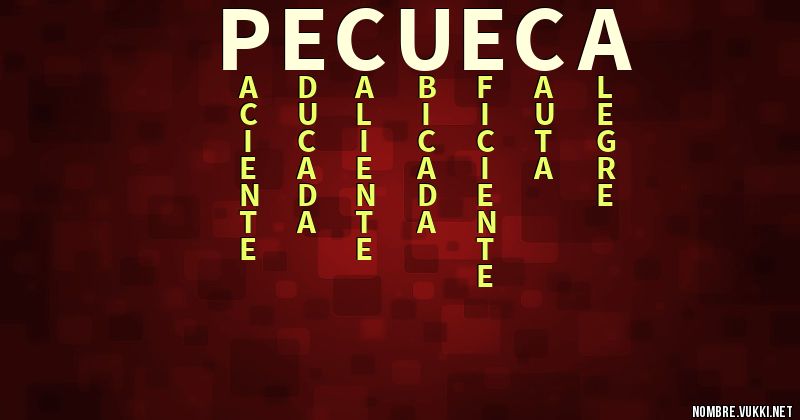 Acróstico pecueca