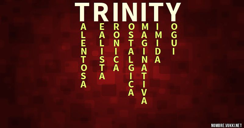 Acróstico trinity