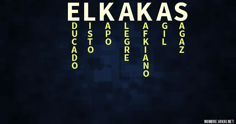 Acróstico el kakas