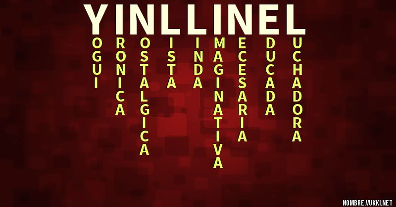Acróstico yinllinel
