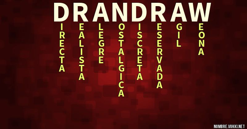 Acróstico drandraw