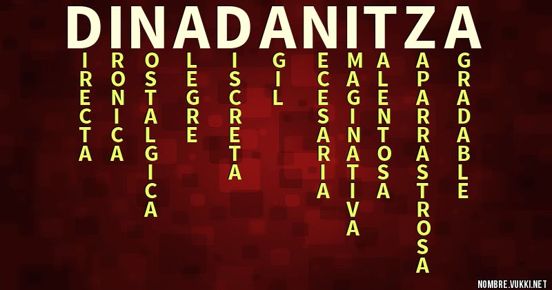 Acróstico dina danitza