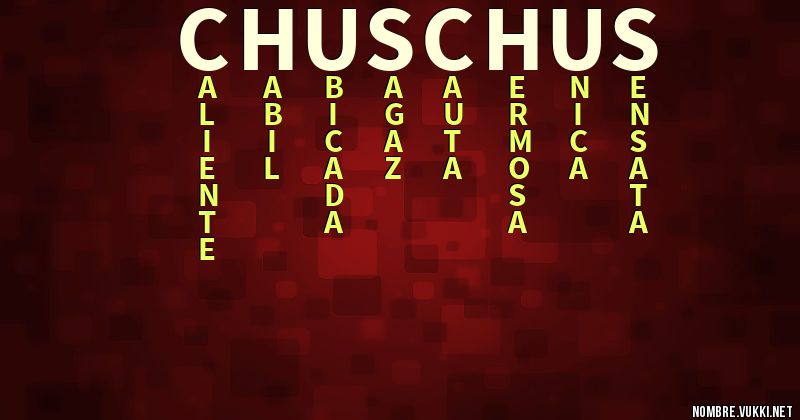 Acróstico chuschus