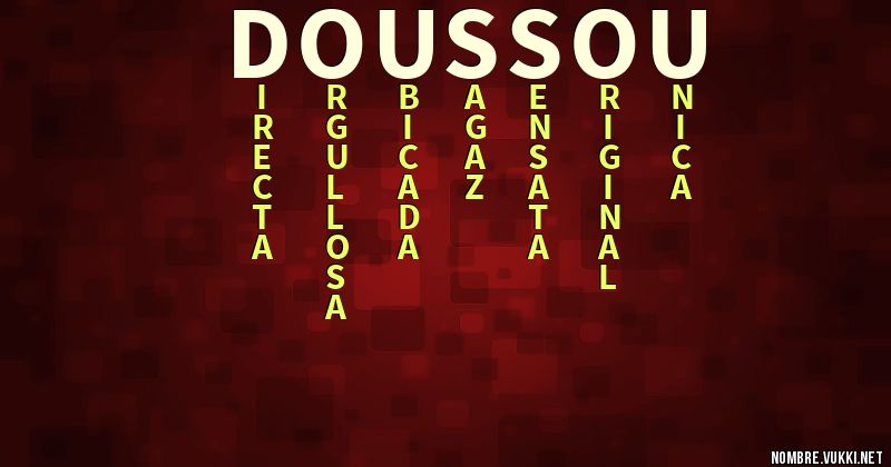 Acróstico doussou