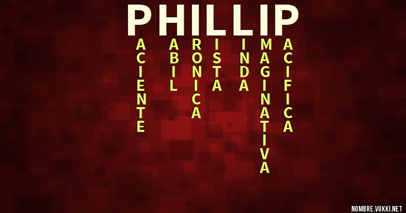 Acróstico phillip