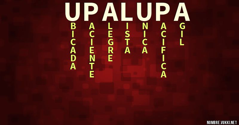 Acróstico upalupa