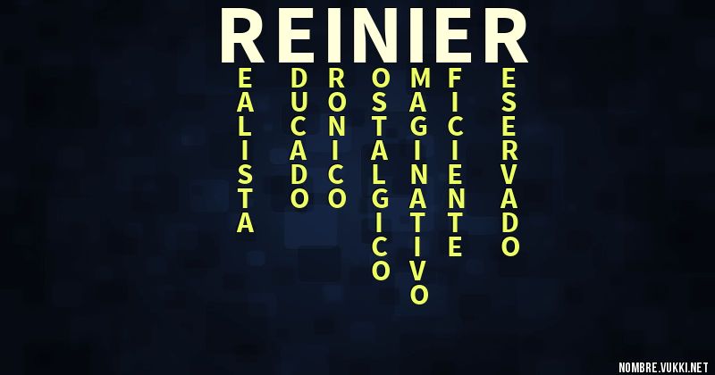 Acróstico reinier