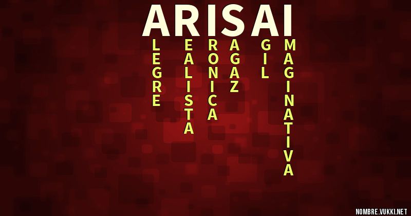 Acróstico arisai