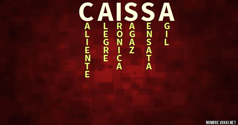 Acróstico caissa