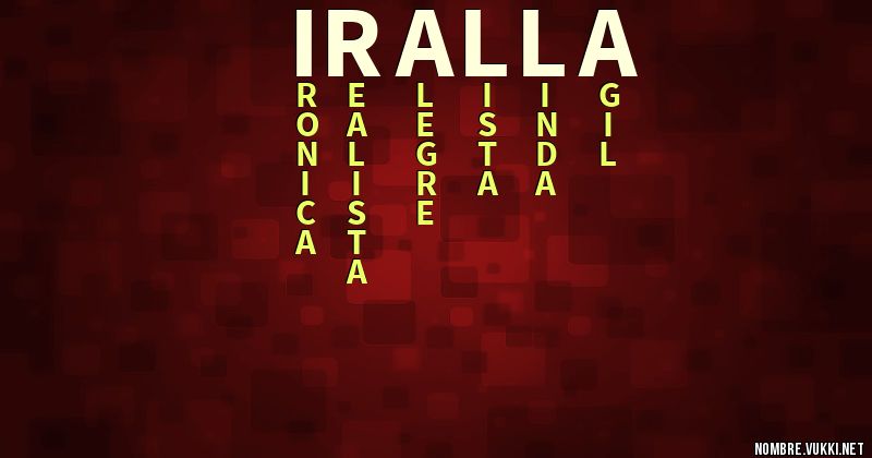 Acróstico iralla