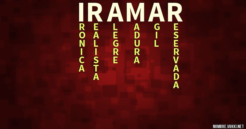 Acróstico iramar