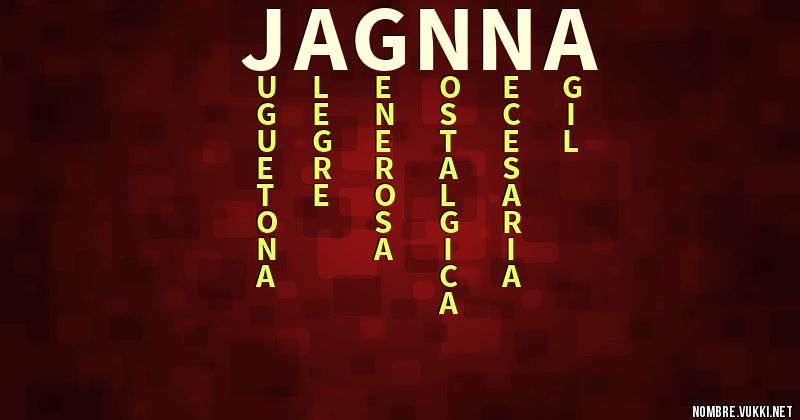 Acróstico jagnna