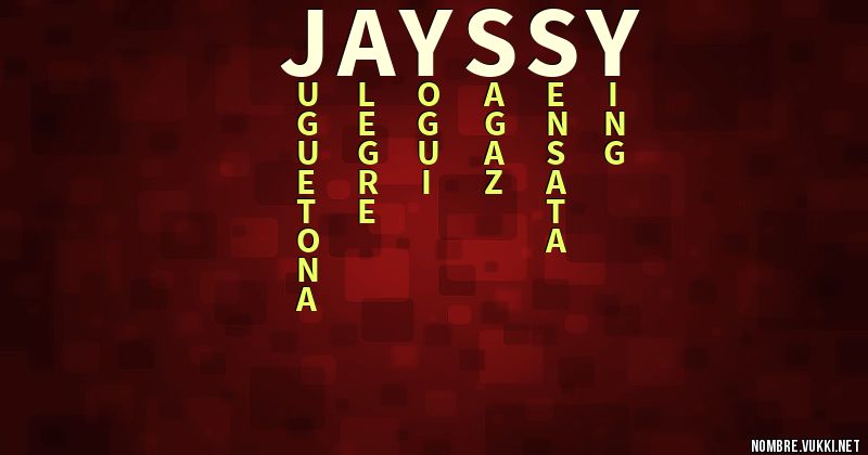 Acróstico jayssy