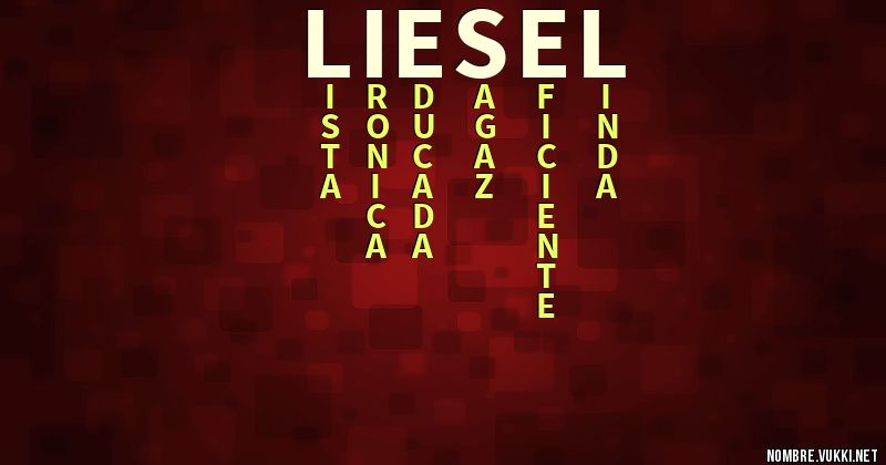 Acróstico liesel