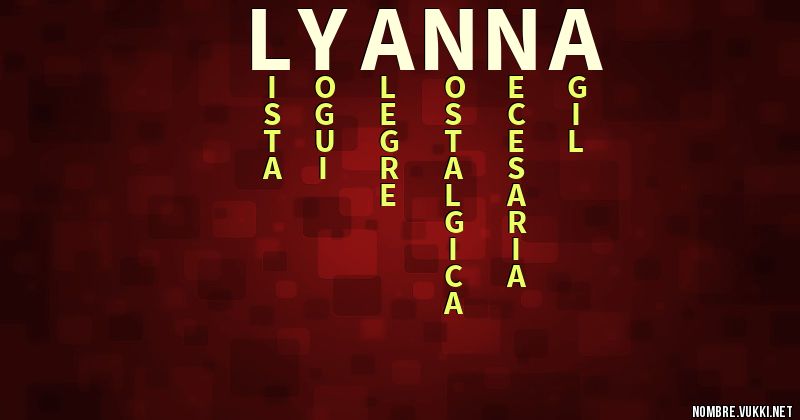 Acróstico lyanna