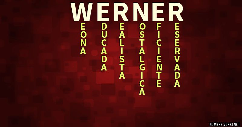 Acróstico werner