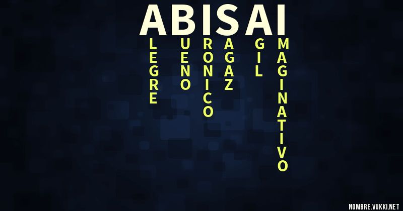 Acróstico abisai