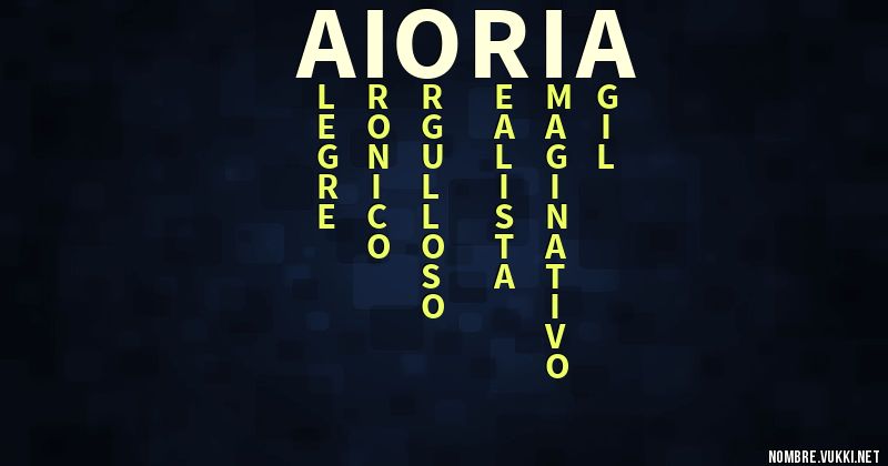 Acróstico aioria