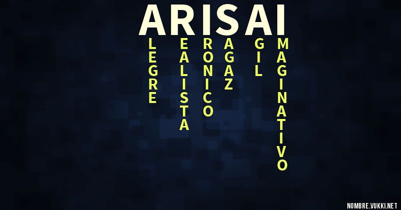 Acróstico arisai