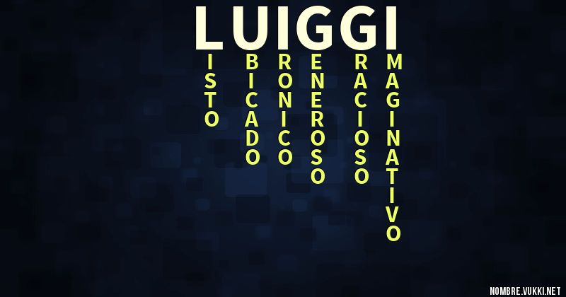 Acróstico luiggi