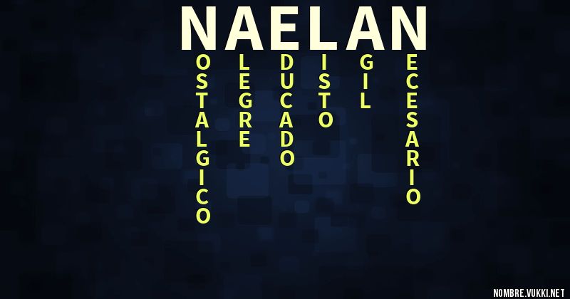 Acróstico naelan