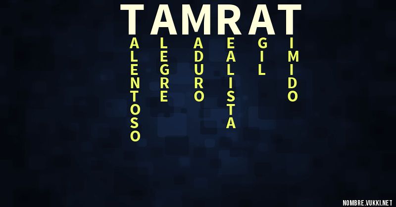 Acróstico tamrat